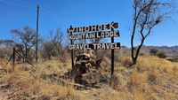 Windhoek Mountail Lodge Schild